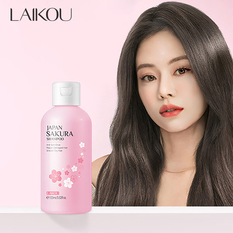 Hair Care Korean Products - LAIKOU اليابان ساكورا شامبو إصلاح الشعر